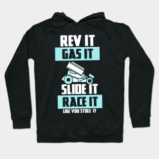 SPRINT CAR RACING GIFT: Race It Like You Stole It Hoodie